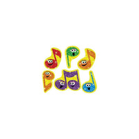 Autocollants scintillants Trend Enterprises, musique joyeuse, paquet de 864-Les autocollants Sparkle ajoutent du piquant aux badges, rapports, invitations, albums, devoirs, etc.