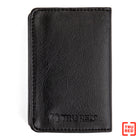 Bugatti vegan leather Business Card Case, Black (BCC5000S-BLACK)-Une capacité de 50 cartes