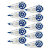 Staples - Ruban correcteur, paquet de 10-Application simple, rapide, propre et précise