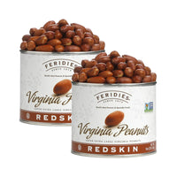 Feridies Redskin Virginia Peanuts 9oz/255g (2 pack)-Sans cholesterol, 0 gras trans, sans gluten, sans sucre, entièrement naturel, sans lactose, sans ble,
