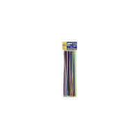Chenille Kraft - Cure-pipes régulier, 12 po, couleurs variées, 1200/paquet (CK-711201)-Groupe d’âge et niveau : Jeunes de 3 à 18 ans, de la prématernelle au secondaire 5