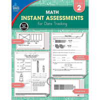 Livre numérique : Carson Dellosa - Instant Assessments for Data Tracking: Math Workbook, 2e année-1