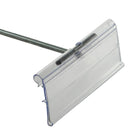 Azar Displays – Porte-étiquettes à retourner et balayer, 1,25 x 3 po, 50/paquet (700841)-1 1/4 haut. x 3 larg. (po)