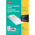 Staples - Enveloppes blanches, 5 7/8 po x 9 5/8 po, bte/25 - bande adhésive-5 7/8 po x 9 5/8 po