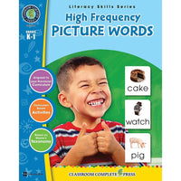 Livre numérique : High Frequency Picture Words (PDF, téléchargement pour 1 utilisateur), maternelle - 1re année-Vous recevrez deux courriels : un confirmant toute la commande et l'autre avec un bouton Download Software (Télécharger le logiciel). Vous pouvez télécharger immédiatement ou revoir votre courriel pour télécharger plus tard.
