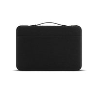 JCPal - Pochette de style professionnel pour MAcBook Air, MacBook Pro, 13 po, noir-Noir