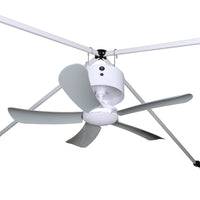 Canopy Breeze - Modèle CB-101 Ventilateur d'Auvent-Le Canopy Breeze Canopy Fan est un ventilateur de refroidissement de plafond extérieur compact tout-en-un qui fournit une brise constante pour vous garder, vous et vos amis/famille, au frais pendant les journées chaudes.
