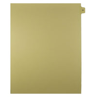 Mark Maker – Onglets séparateurs juridiques beiges, 1/15 onglets, format lettre, sans trous, numéro 31, 25/paquet-Onglets séparateurs beiges, 1/15 onglets