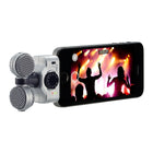 ZOOM iQ7 - Microphone stéréo professionnel pour iOS-Connecteur Lightning pour compatibilité iPhone et iPad