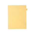 Mark Maker – Onglets séparateurs juridiques beiges, 1/26 onglets, format lettre, sans trous, lettre D, 25/paquet-Onglets séparateurs beiges, 1/26 onglets
