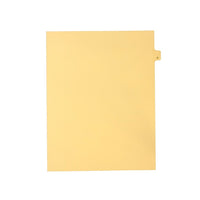 Mark Maker – Onglets séparateurs juridiques beiges, 1/26 onglets, format lettre, sans trous, lettre D, 25/paquet-Onglets séparateurs beiges, 1/26 onglets