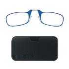 ThinOptics 1.0 Bleu Lecteur avec Pod Noir Universel - Bleu-Le produit comprend les lunettes de lecture ThinOptics et l'étui universel avec un adhésif sans résidu à coller sur votre téléphone / étui ou toute autre surface dure et plate
