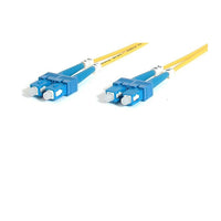 StarTech  Câble de raccordement à fibre optique duplex monomode SC à SC, 2 m-Les câbles en fibre optique sont une solution idéale pour la transmission de données haute vitesse