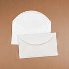 JAM Paper Enveloppes miniatures avec fermeture gommée, format livret, 2 1/2 x 4 1/4 po, blanc, paq./200-Ouverture : latérale