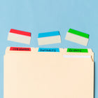 Avery -  74775 UltraTabs Onglets de Classement, Couleurs primaire, 24 onglets-Bleu, Rouge & Vert
