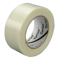 3M - Tartan Rubans adhésifs opaques Tartan 8934 tout usage - transparent - 48 mm x 55 m - paquet de 24-Ce ruban résiste aux entailles, aux abrasions, à l’humidité et aux éraflures. Il est idéal pour toutes sortes de travaux légers, tels que le scellage, la solidification et la palettisation de boîtes