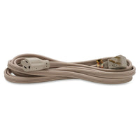 Compucessory – Cordon d’alimentation robuste intérieur, 9 pi, beige-Ce cordon d’alimentation intérieur est doté d’une prise simple à la terre avec une prise trois fiches