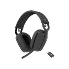 Logitech - Zone Vibe Casque sans fil - Version MS Teams-Les haut-parleurs de 40 mm offrent des basses corsées, des fréquences plus élevées et une faible distorsion