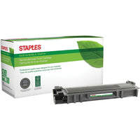Staples Sustainable Earth - Cartouche de toner laser noir remise à neuf, haut rendement TN660-Toner noir pour des documents d'allure nette et professionnelle
