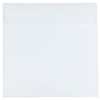 JAM Paper Enveloppes carrées standard avec fermeture gommée, 6 1/2 x 6 1/2 po, blanc, 100/pqt-Blanc
