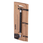 Stylo à bille multitâche Troika Construction Slim - Noir -Règle en centimètres et en pouces
