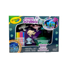 Crayola - Ensemble Lagune luisante et animaux marins Sribble Scrubbie -Animaux Luisants Scribble Scrubbie : Comprend 1 bac de lavage, 4 figurines luisantes d'animaux marins, 6 marqueurs lavables et 1 brosse