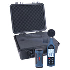 REED R8080-KIT Ensemble de sonomètre enregistreur et de calibrateur-Mesure en lux/pied-bougie sélectionnables par l'utilisateur