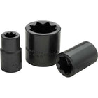 Gray Tools – Prise de 11/16 x 1/2 (po) à 8 pans, longueur standard, douille à choc-Taille : 11/16 po