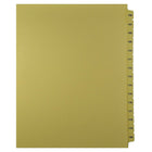 Mark Maker – Onglets séparateurs juridiques beiges, 1/15 onglets, format lettre, sans trous, numéros 166 à 180-Onglets séparateurs beiges, 1/15 onglets