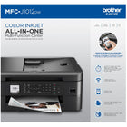 Brother MFC-J1012DW Imprimante à jet d’encre couleur-Connectez-vous à votre façon avec une connectivité polyvalente. Les options de connexion incluent les interfaces sans fil et Wi-Fi Direct intégrées et la connexion locale à un ordinateur unique via l’interface USB. Fonctionne également avec Alexa.