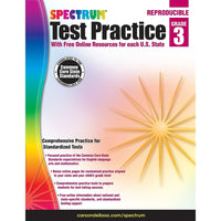 Livre numérique : Spectrum - Spectrum Test Practice, 704249-EB, 3e année-Vous recevrez deux courriels : le premier confirmant la totalité de votre commande et le second comportant un lien de téléchargement. Vous pourrez utiliser le lien de téléchargement immédiatement ou plus tard, comme vous le voulez.