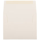 JAM Paper - Enveloppes A2 pour invitations, 4 3/8 po x 5 3/4 po, Strathmore blanc naturel, paq./100 (26094g)-Taille : A2 (4 3/8 po x 5 3/4 po)
