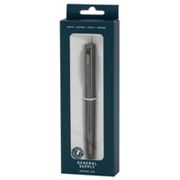 General Supply Goods + Co − Stylo plume − finition chromée-Stylo plume
