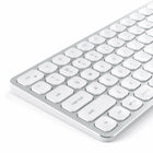 Satechi - Clavier filaire en aluminium pour Mac - Argent-Disposition du clavier QWERTY pleine grandeur avec pave numerique