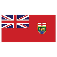 Drapeau provincial, Manitoba, 36 x 60 po-Drapeau rectangulaire de 36 x 60 po