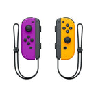Nintendo - Manettes Joy-Con pour Nintendo Switch, mauve néon /orange-Découvrez les manettes Joy-Con qui offrent de nouvelles façons de jouer, à utiliser avec la console Nintendo Switch
