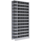 Metalware – Étagère sans boulons RK274, 13 tablettes, 36 x 24 x 76 po, gris pâle-Système de tablettes réglables offrant un espace de rangement solide, mais économique qui convient à vos besoins