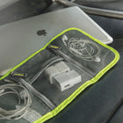 Travelon organisateur d'accessoires technologiques - Gris-Parfait pour le travail à la maison ou au bureau 