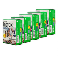 Fujifilm – Film Instax grand format, 100 impressions, paq./5-Se développe instantanément – appuyez sur l’obturateur, immortalisez le moment et voyez la photo glisser hors de l’appareil et l’image se développer devant vos yeux