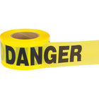 Zenith Safety - Ruban Pour Barricade «Danger», Bilingue, 3po La X 1000' Lo, 2,5 Mils, Noir Sur Jaune, paquet de 6-Couleur Noir sur jaune
