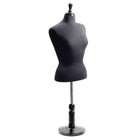 Blouse pour femme, bloc cou, base courte, jersey noir, ajustable (154026)-Ces formes de chemisiers permettent d'épingler facilement les vêtements pour un affichage super facile
