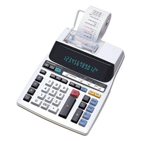 Sharp - Calculatrice imprimant, 12 chiffres EL2201RII-Affichage fluorescent à 12 chiffres
