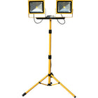 Lind Equipment – Faisceaux de lumière DEL Beacon de 50 W, double avec trépied-Aussi lumineux qu’un 500 W quartz-halogène à faisceau large