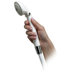 Drive Medical – Pomme de douche-téléphone avec inverseur-Bouton marche/arrêt intégré dans la poignée pour un accès facile