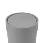 Umbra - Poubelle à déchets Touch, gris-Dimensions : 10,25 x 7,5 x 7,5 po
