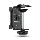 Kensington Support de montage pour station d’accueil - noir (34050)-Le support de montage est construit en plastique noir et en acier
