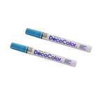 JAM Paper Marqueurs de peinture opaque à point large, Bleu clair, 2 / paquet (526300LBa)-Couleur :  Bleu clair
