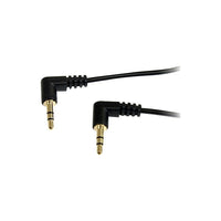 StarTech  MU3MMSRA Câble audio à angle droit, mâle/mâle , 3 pi-Connecteurs Mini Jack de 3,5 pour établir une connexion fluide