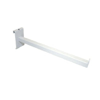 Can-Bramar – Crochet en métal pour panneau grillagé, usage standard, 8 po x 1/4 po, blanc, paq./100-Crochets de 8 po en métal pour panneau grillagé pour pendre de lourdes charges en toute sécurité