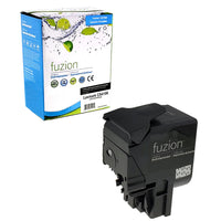 fuzion - Lexmark (80C1HK0) Cartouche De Toner Compatible - Rendement Haut - Noir-Couleur d'encre: Noir